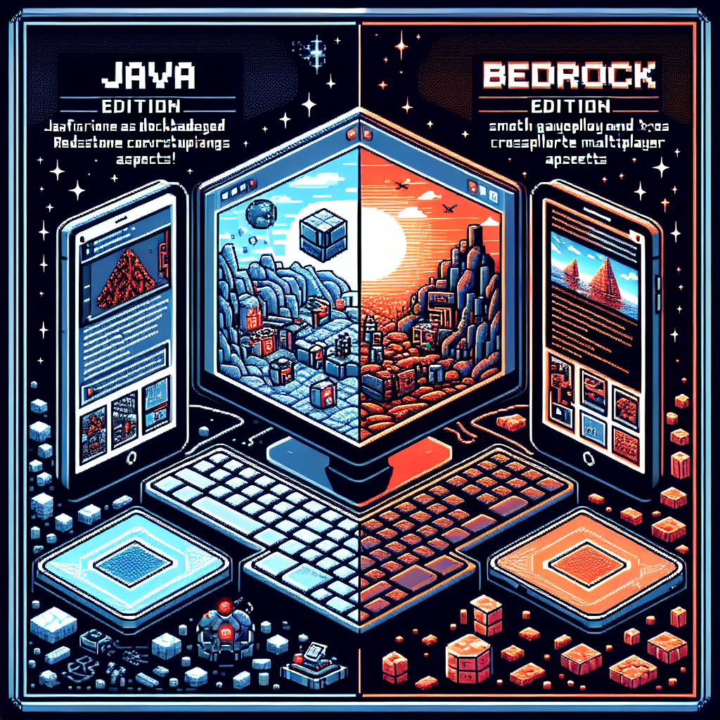 Perbedaan Minecraft Java vs Bedrock: Panduan Lengkap untuk Pemain