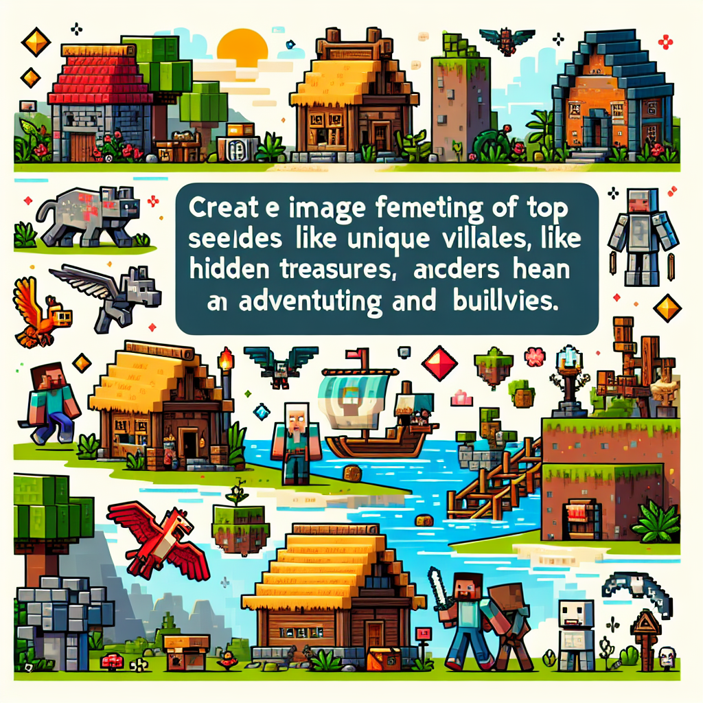 Explore the Top Seed Minecraft 1.20 Villages for Ultimate Adventure and Building